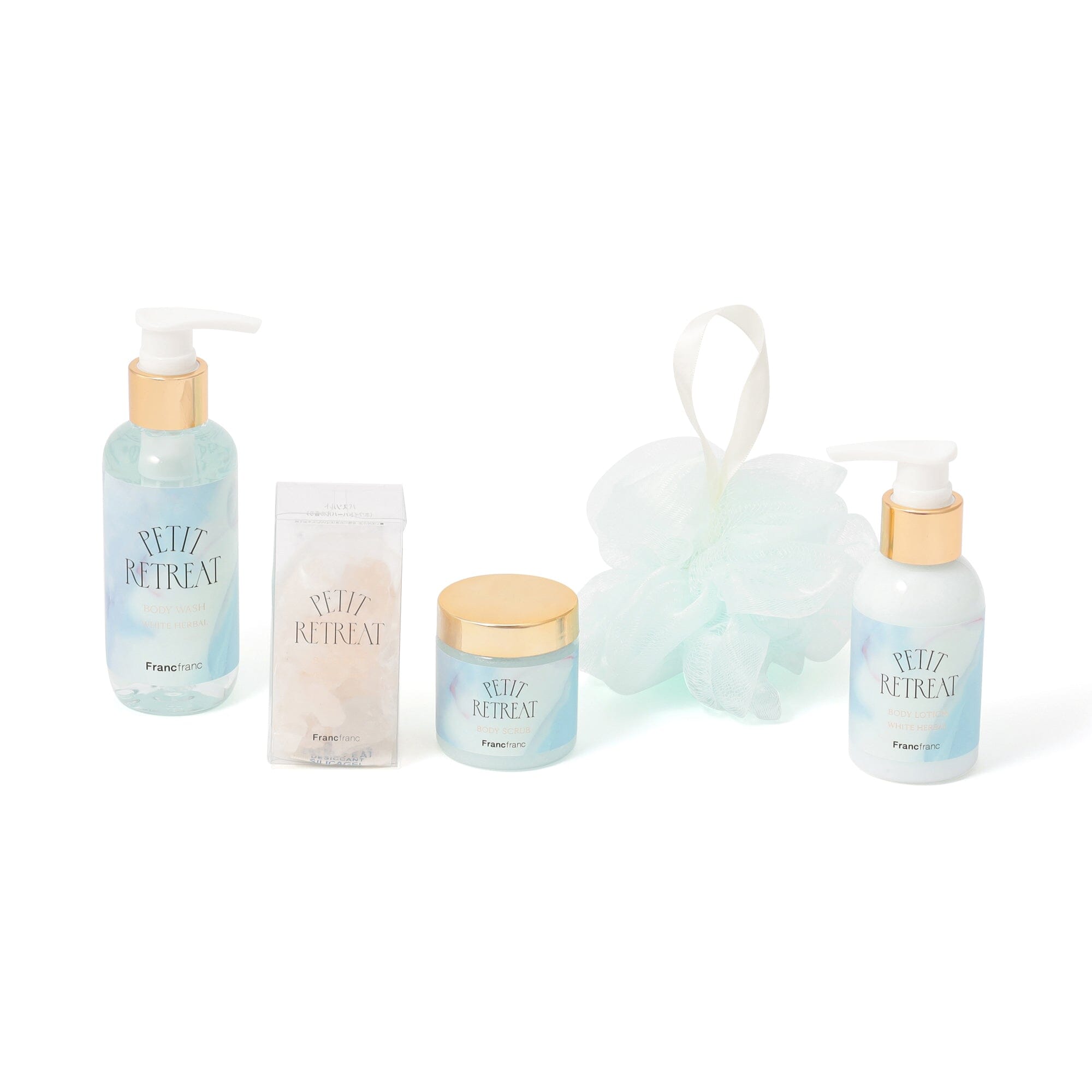 Petit Retreat Body Care Set Blue