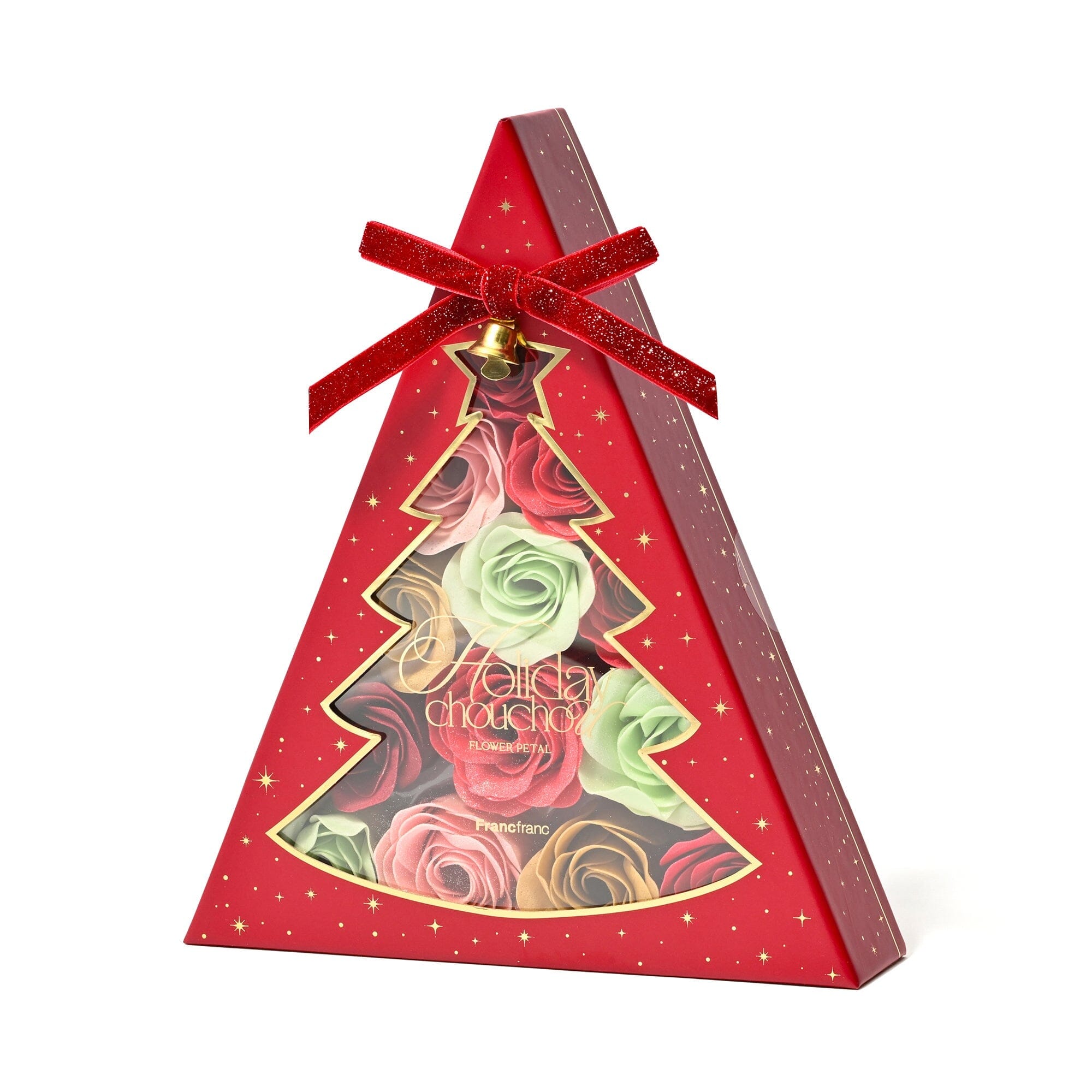 Holiday Chouchou Bath Petal Tree Red