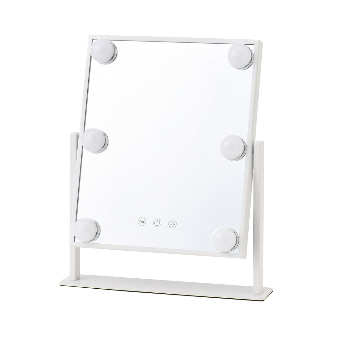 メイク道具・化粧小物 HOOLY WOOD MIRROR white Francfranc Hollywood Mirror Square Small White – Francfranc Hong Kong