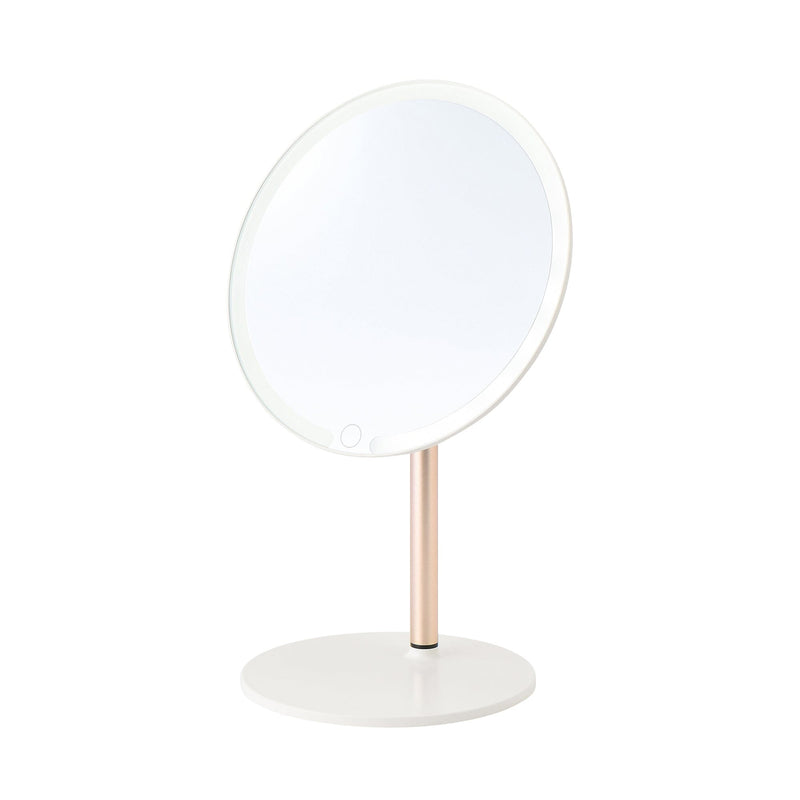 Led Stand Mirror, White