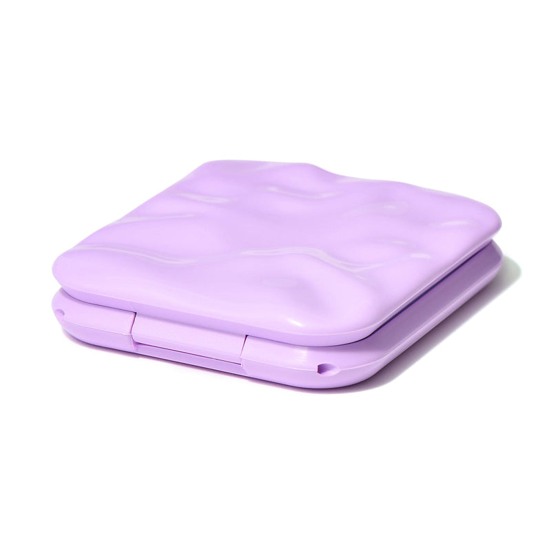 Blanche Led Compact Mirror Purple