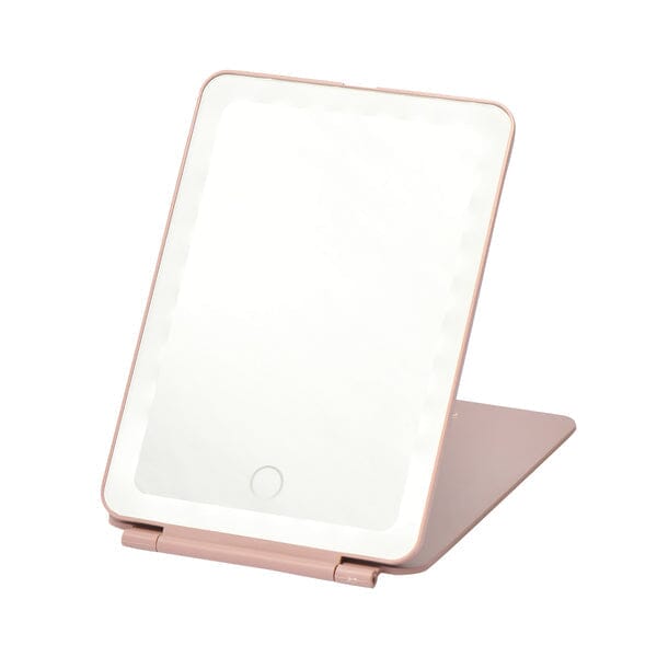 Led Folding Mirror Pink