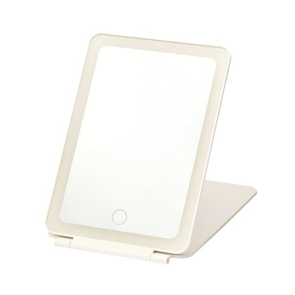 Led Folding Mirror White