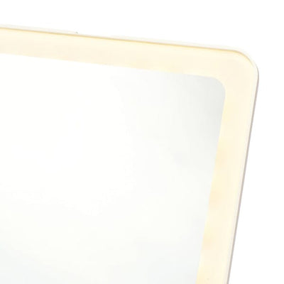 Led Folding Mirror White