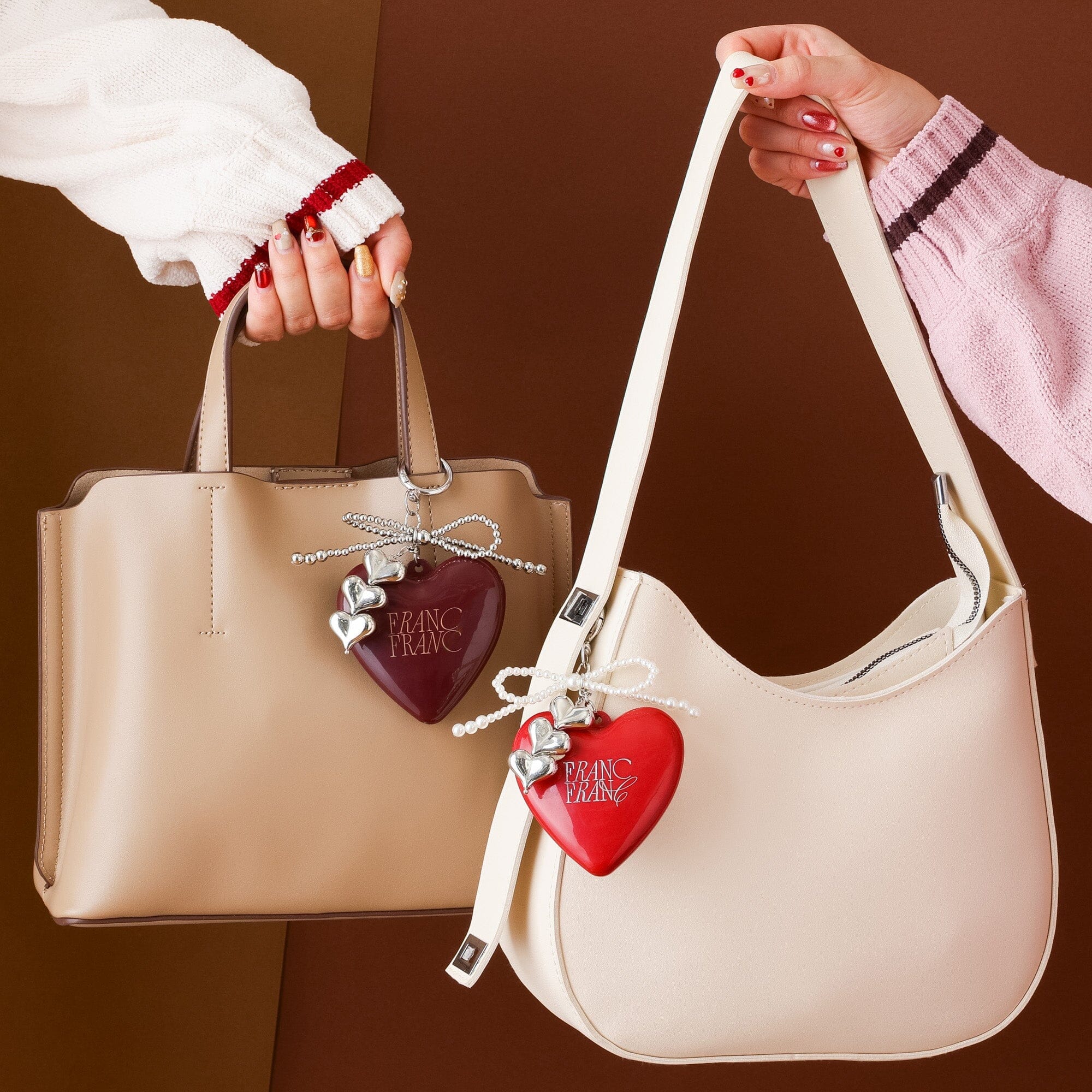 Mirror & Brush With Charm Red