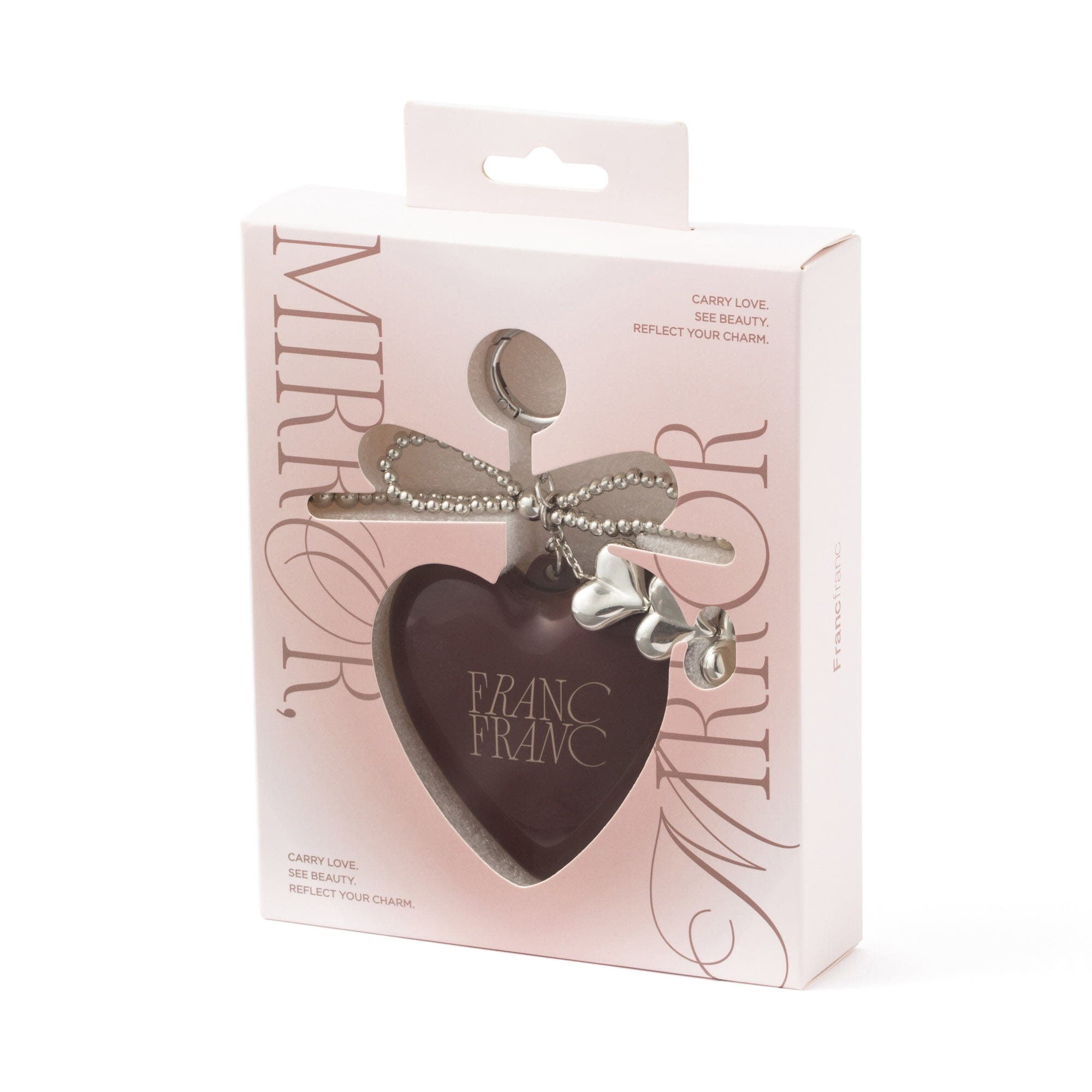 Mirror & Brush With Charm Brown