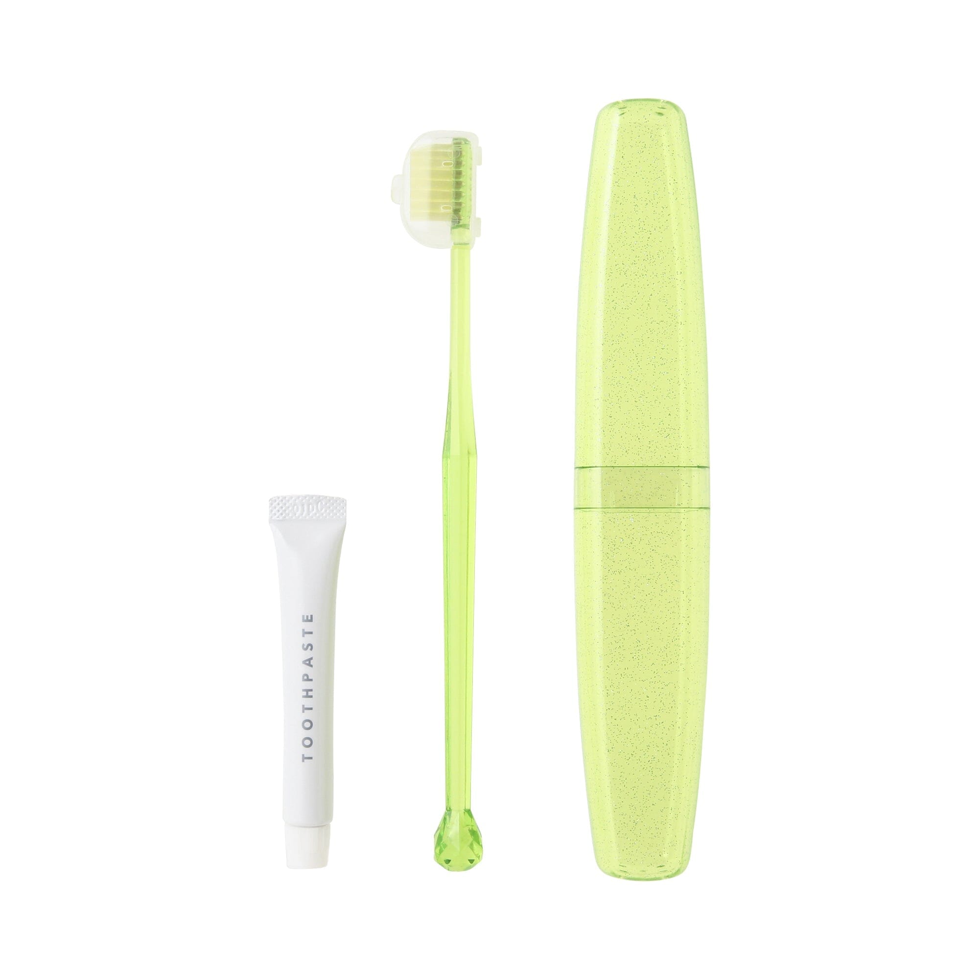 Crystal Toothbrush Set Light Green