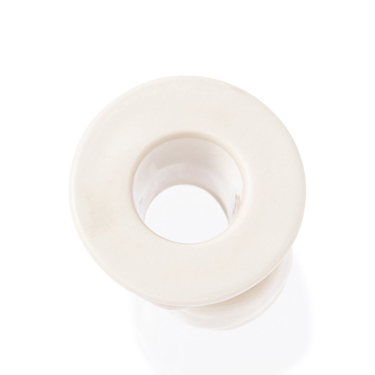 Ribbon Toothbrush Holder White