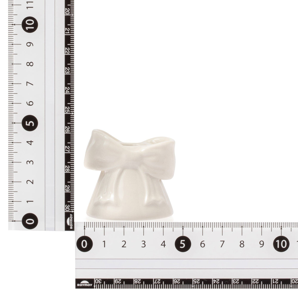 Ribbon Toothbrush Holder White