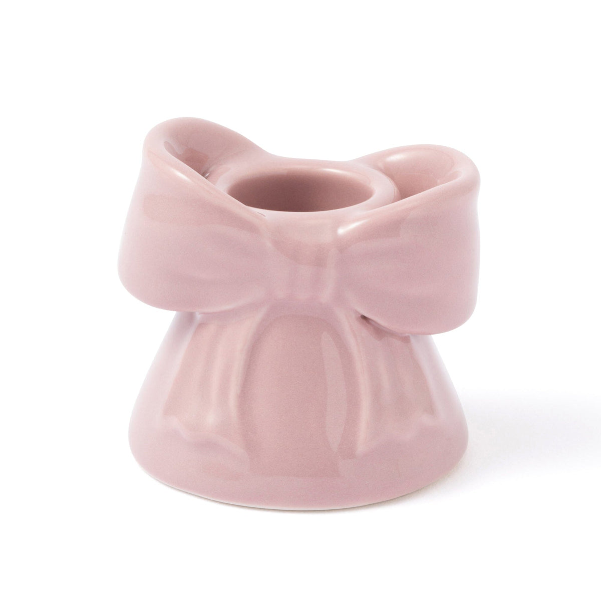 Ribbon Toothbrush Holder Pink