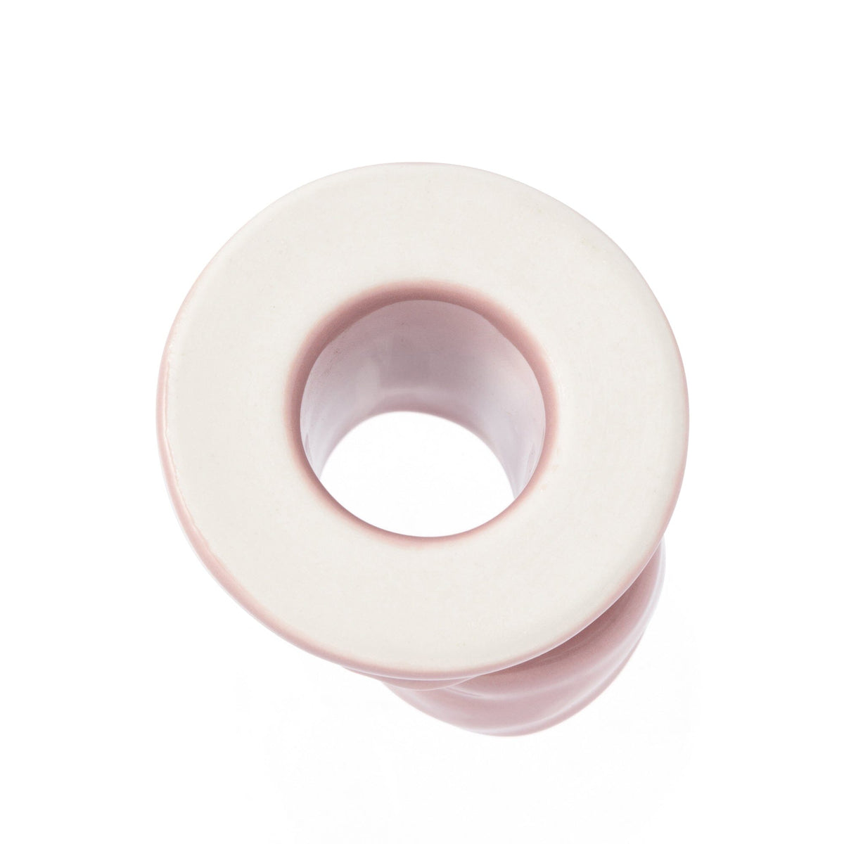 Ribbon Toothbrush Holder Pink