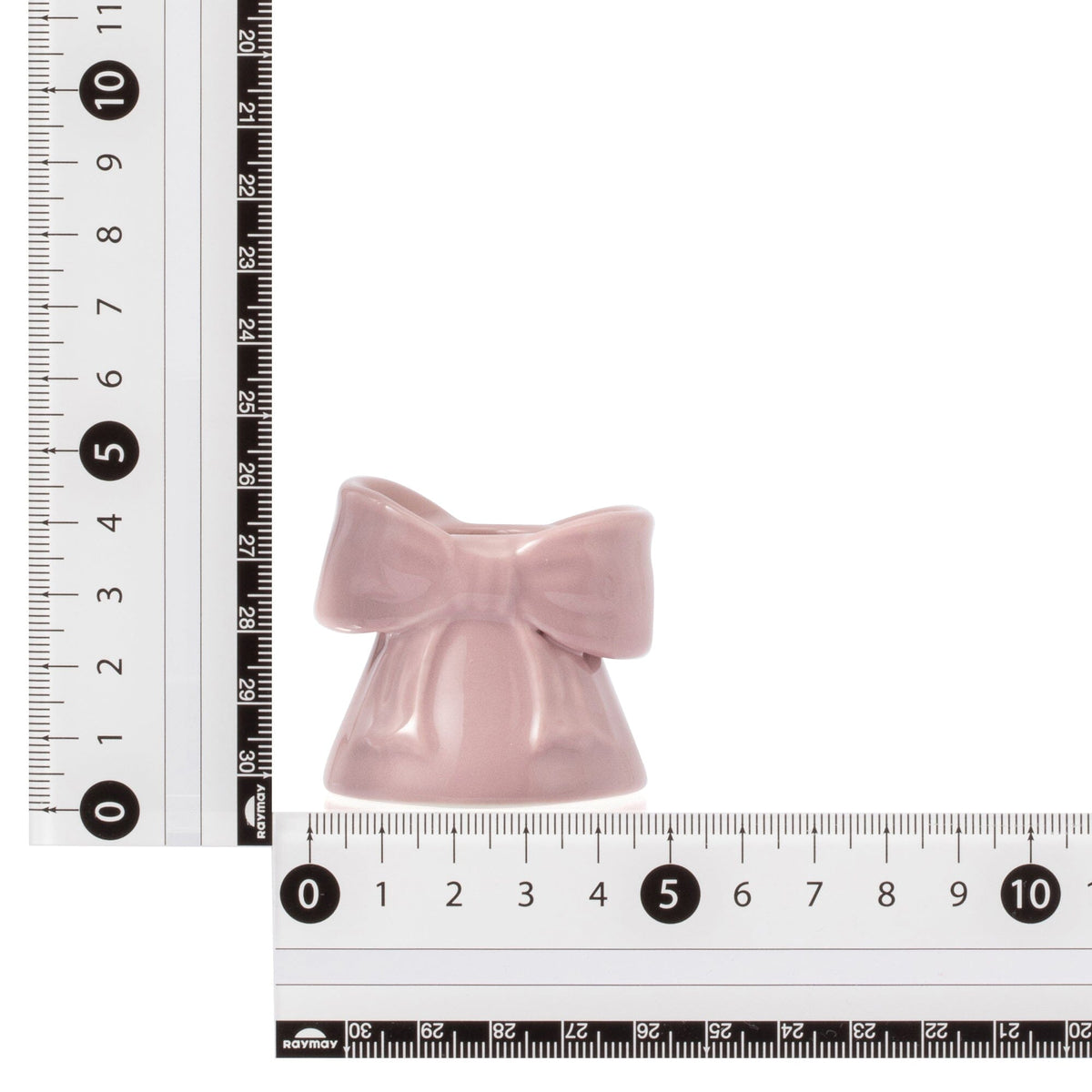 Ribbon Toothbrush Holder Pink