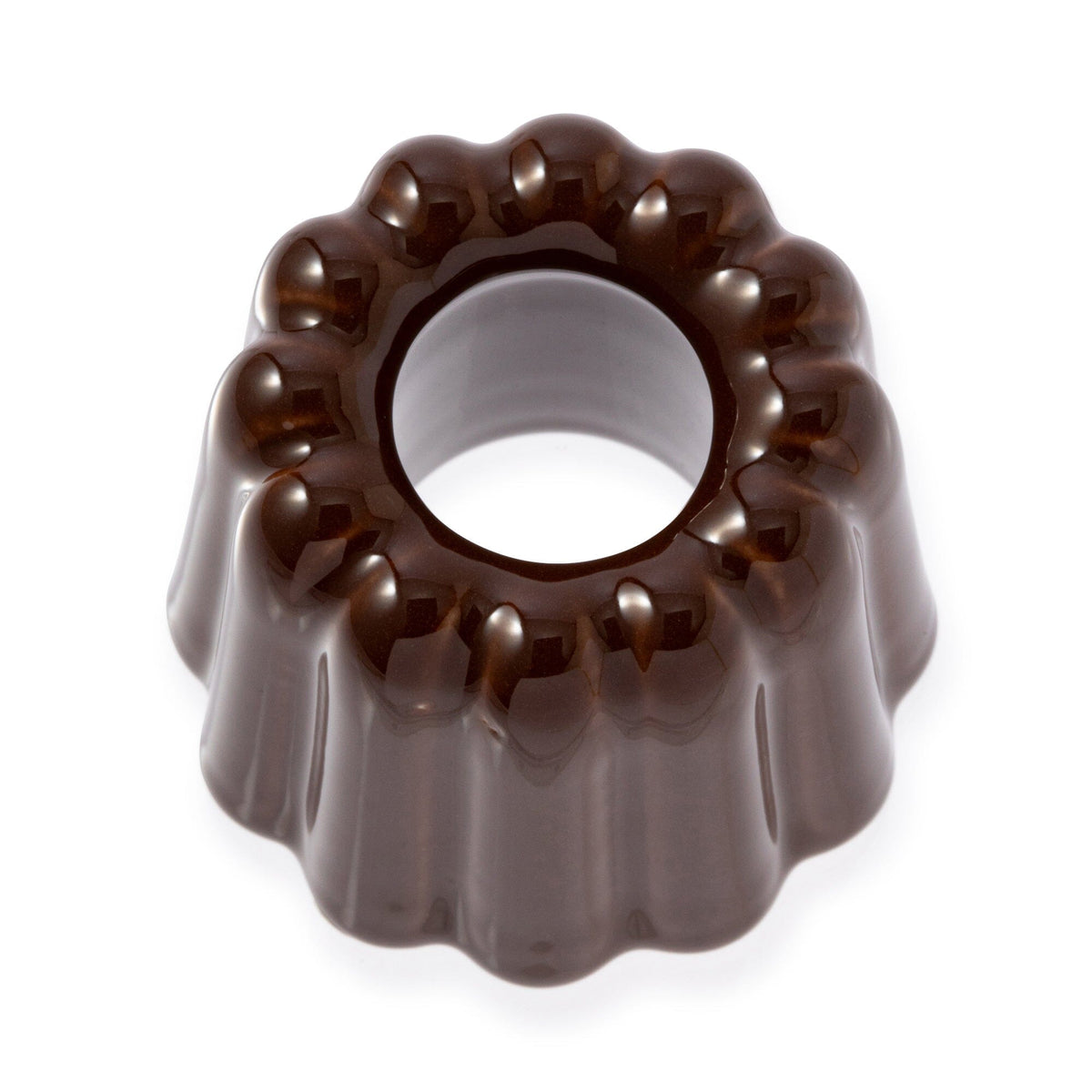 Canele Toothbrush Holder Dark Brown