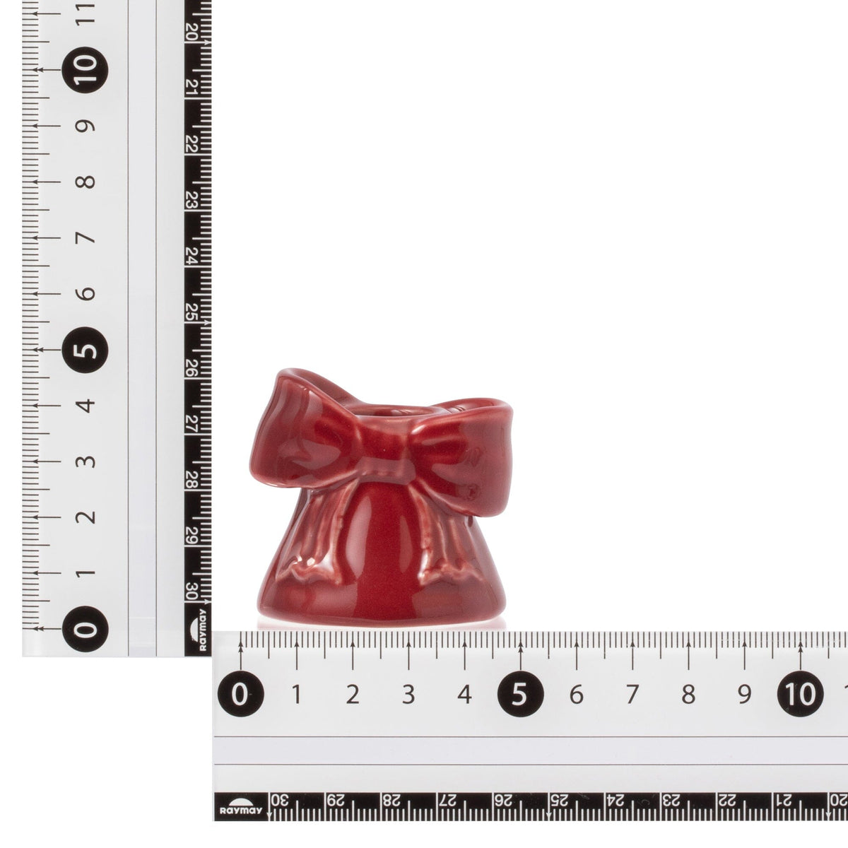 Ribbon Toothbrush Holder Red