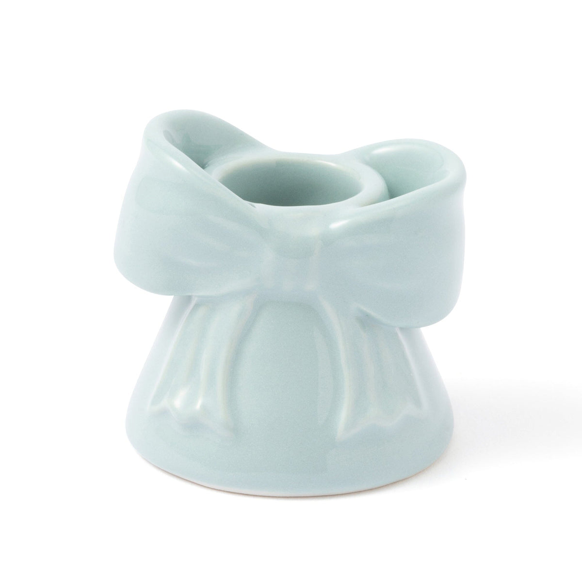 Ribbon Toothbrush Holder Light Blue