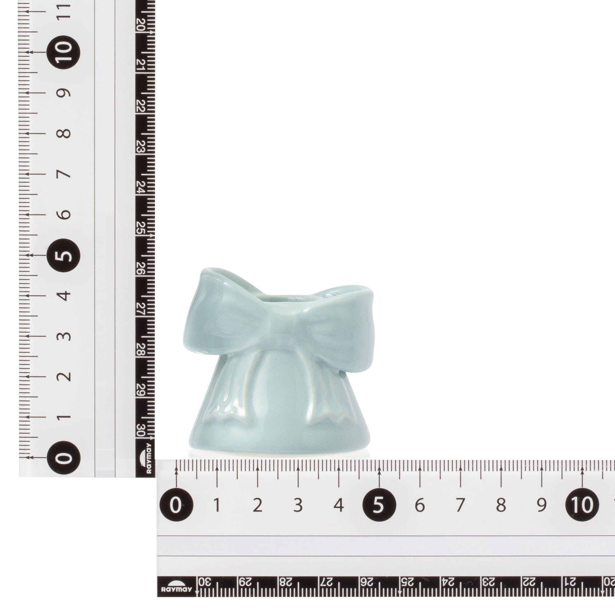 Ribbon Toothbrush Holder Light Blue