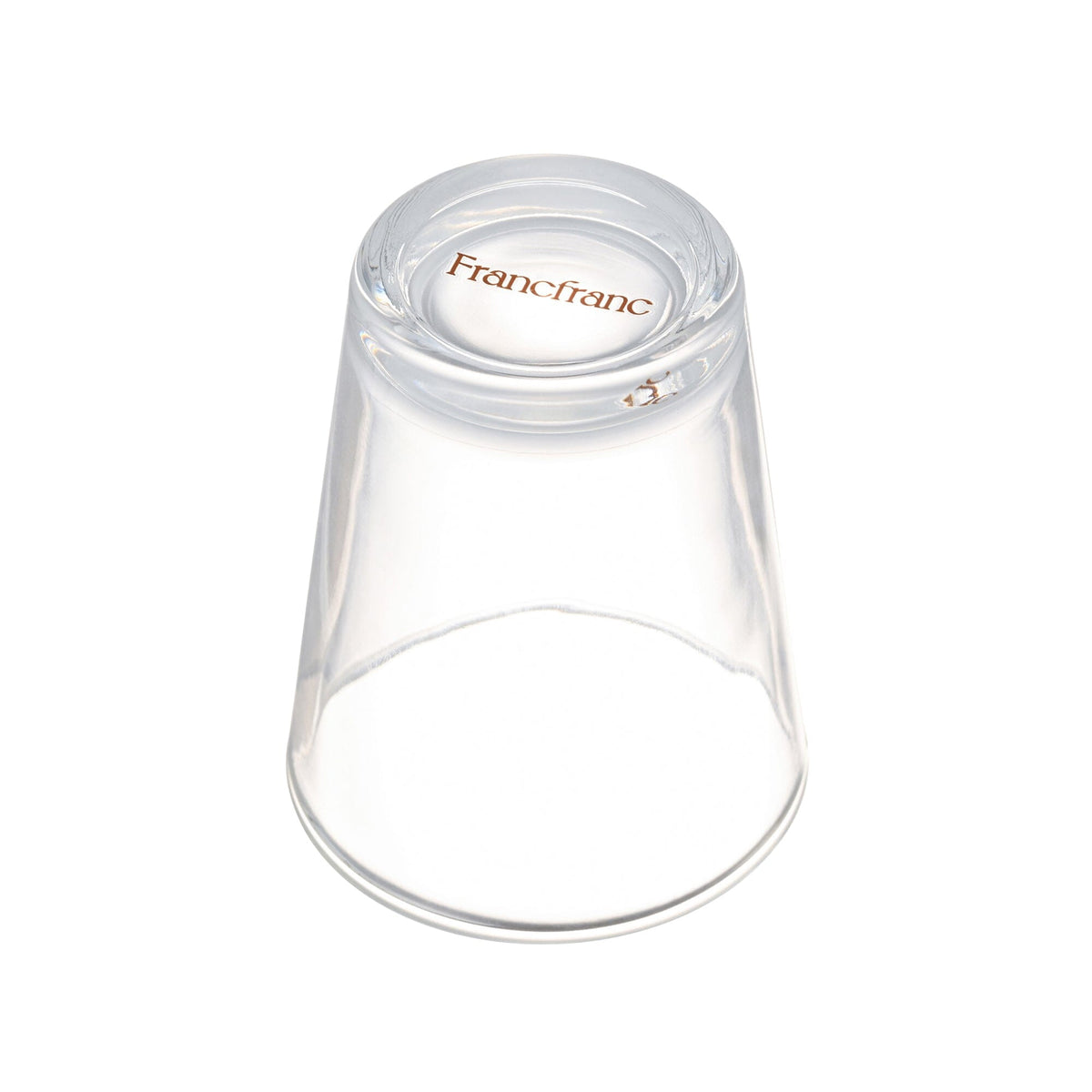 Mouthwash Bottle And Cup Brown