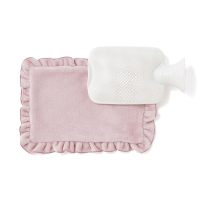 Hot Water Bottle With Cover  Pink