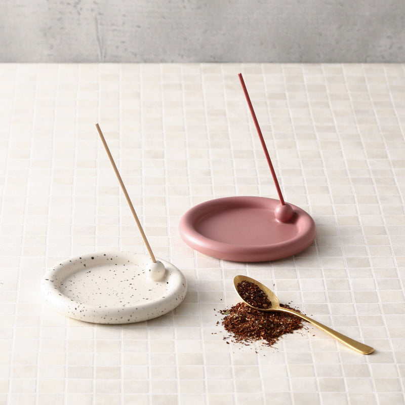 Tea Incense Holder Pink