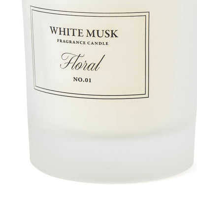 Classic Flower White Musk Floral Candle