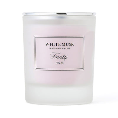 Classic Flower White Musk Fruity Candle
