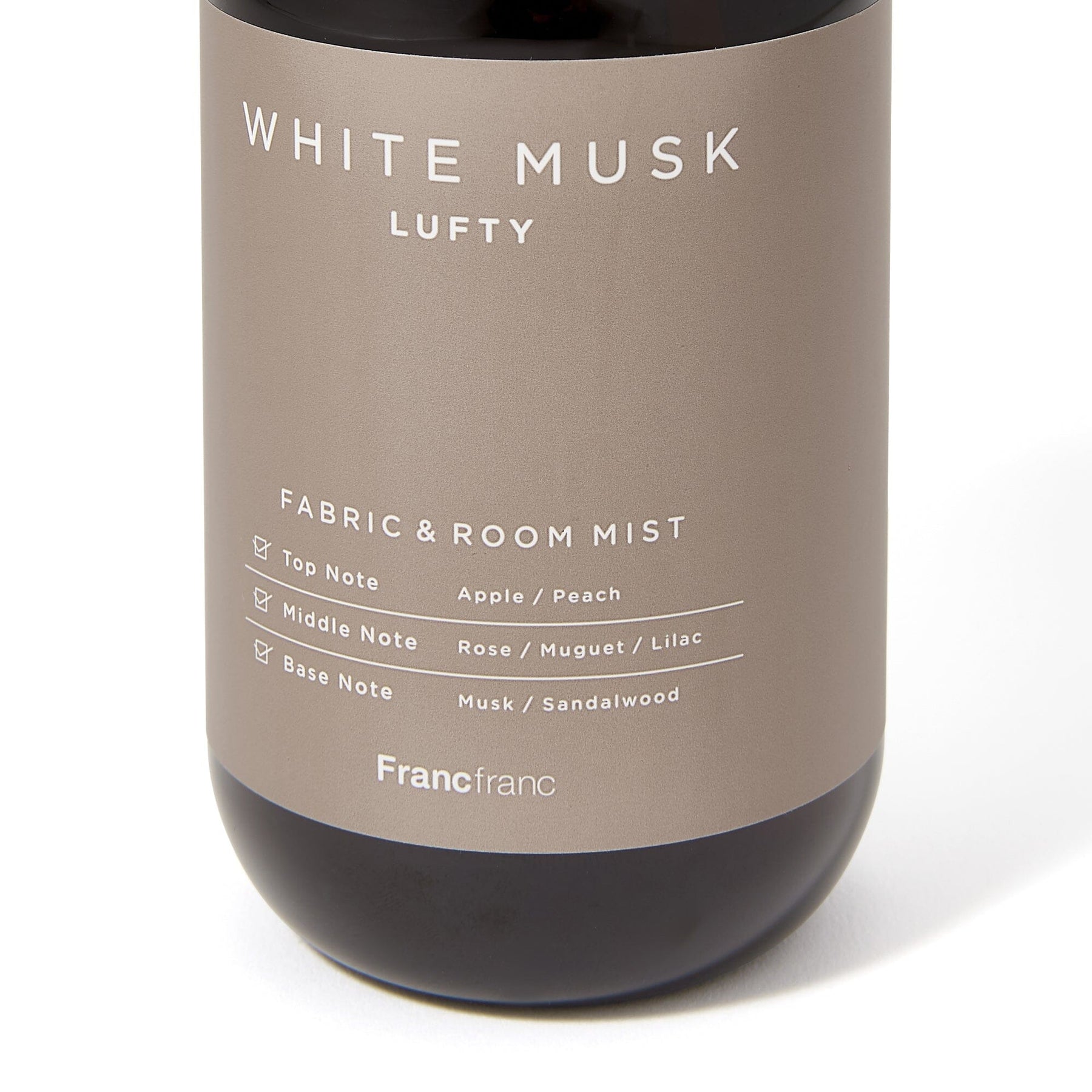 Lufty Fabric Mist White Musk – Francfranc Hong Kong