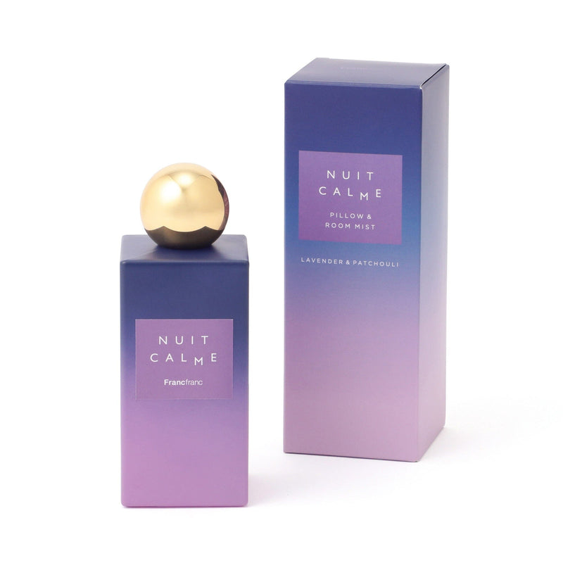 Nuit Calme Pillow & Room Mist Purple (Lavender & Patchouli Scent)