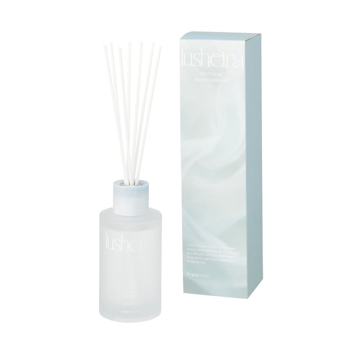 Lusheria Fragrance Diffuser  Light Blue (Clean sheer soap scent)