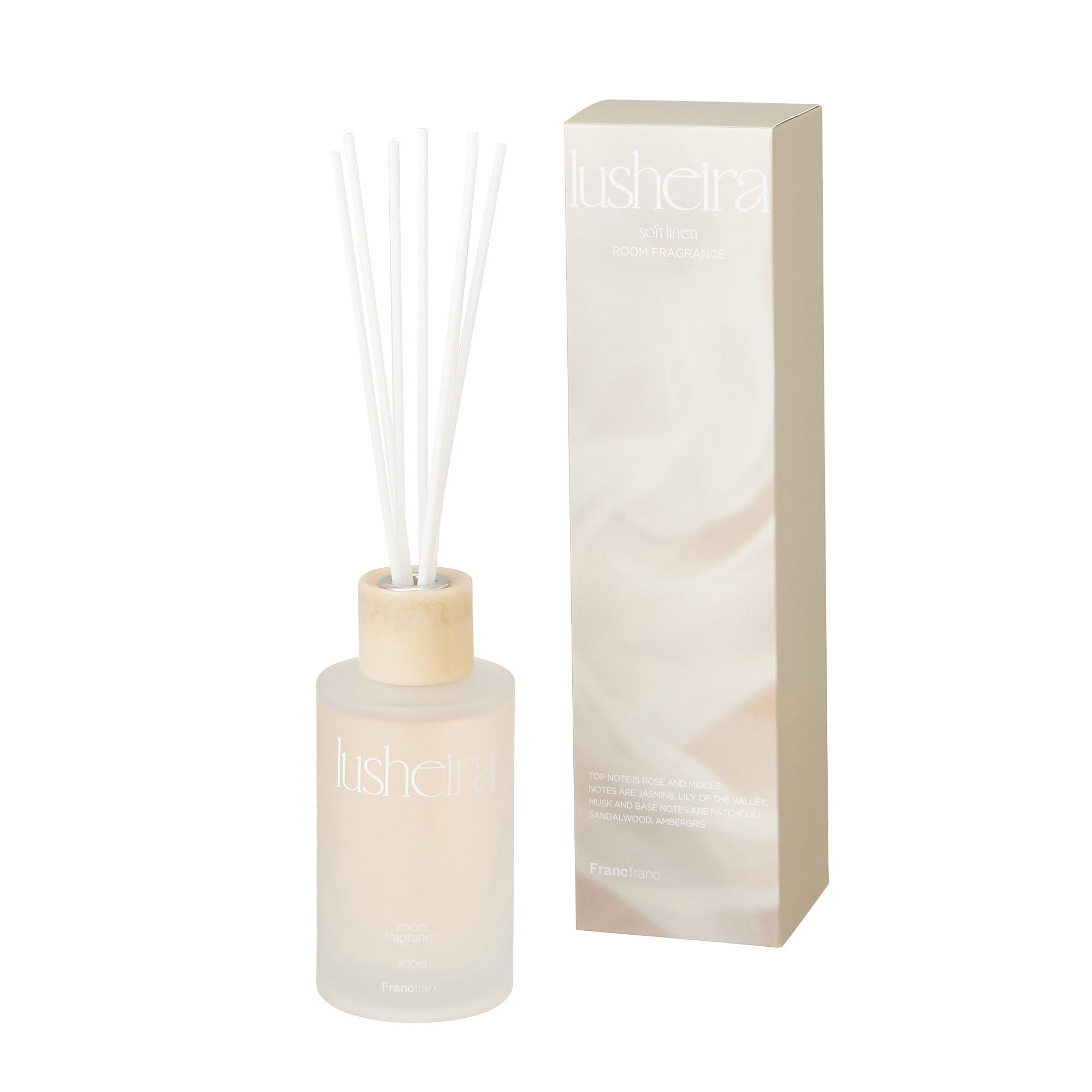 Lusheria Fragrance Diffuser  Beige (Soft Linen Scent)