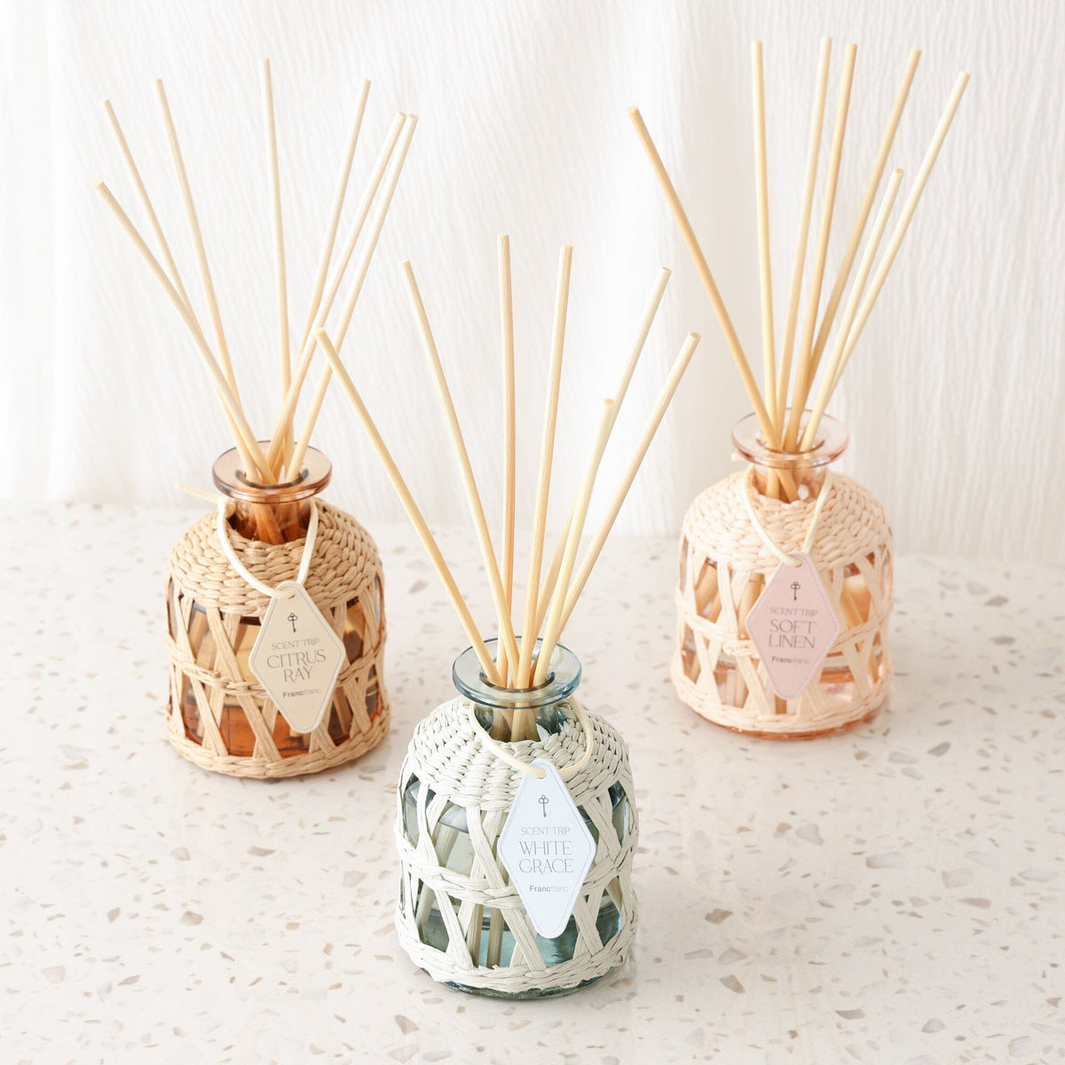Scent Trip Fragrance Diffuser Pink (Soft Linen Scent)