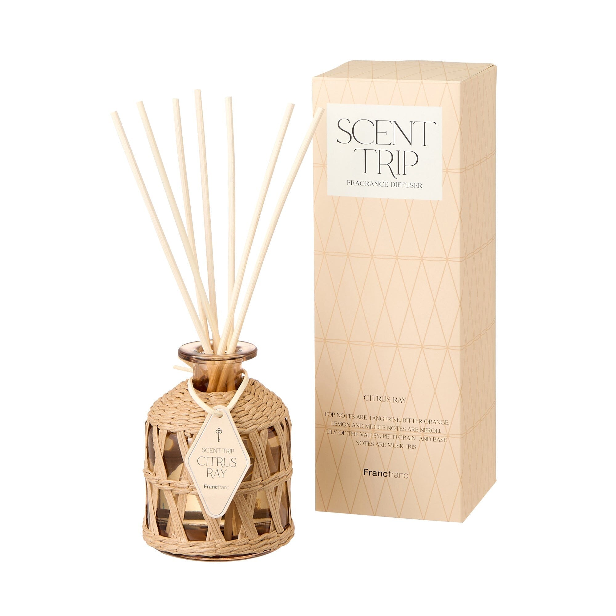 Scent Trip Fragrance Diffuser Yellow (Citrus Ray scent)