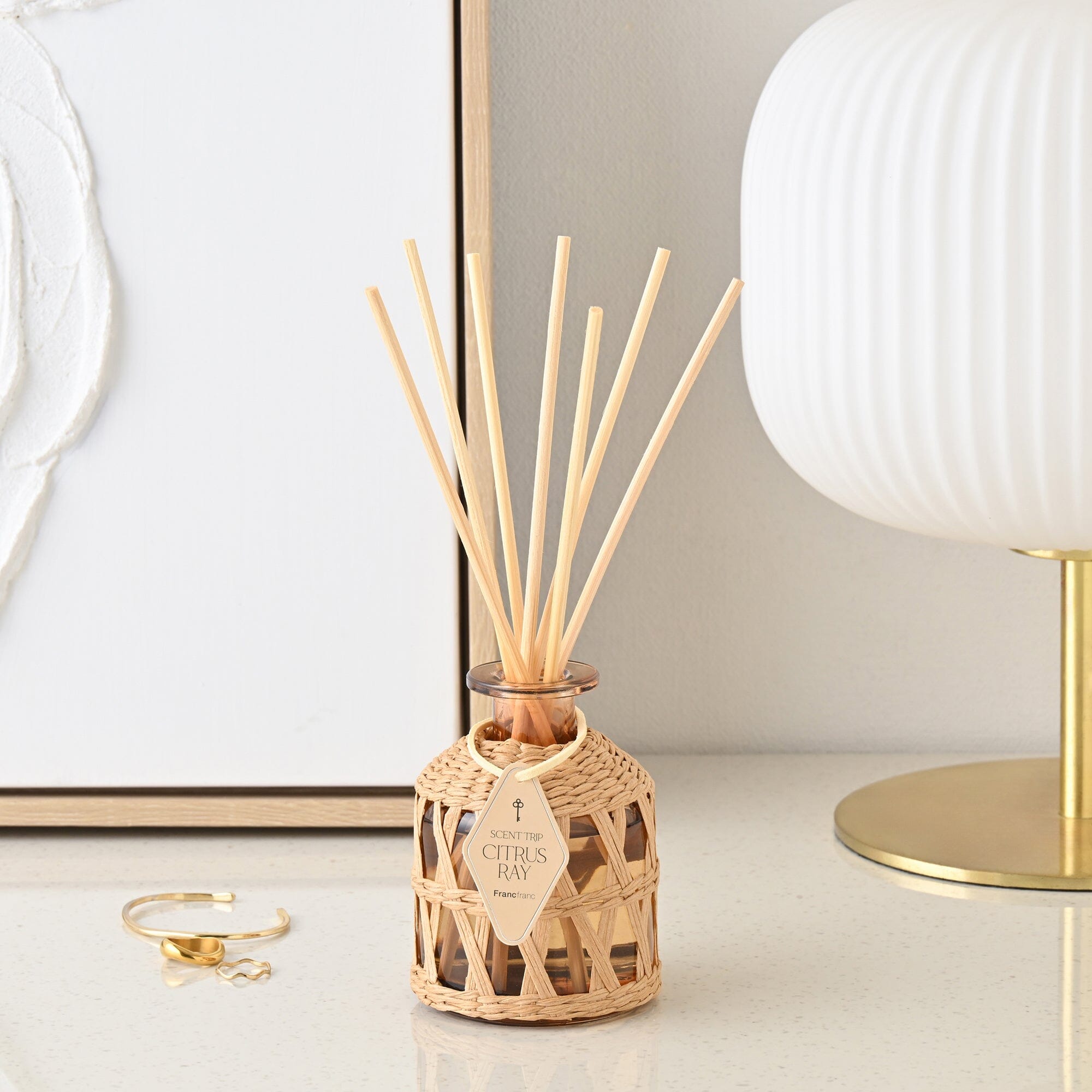 Scent Trip Fragrance Diffuser Yellow (Citrus Ray scent)