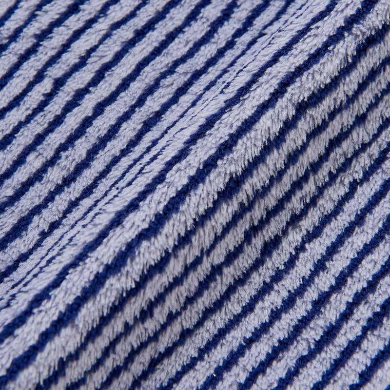 MICROFIBER 清潔布雙面條紋藍色