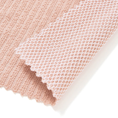 Cleaning Cloth Microfiber Mesh Pink