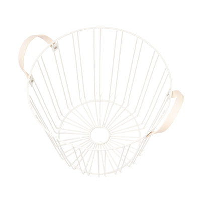 Wire Basket Large White