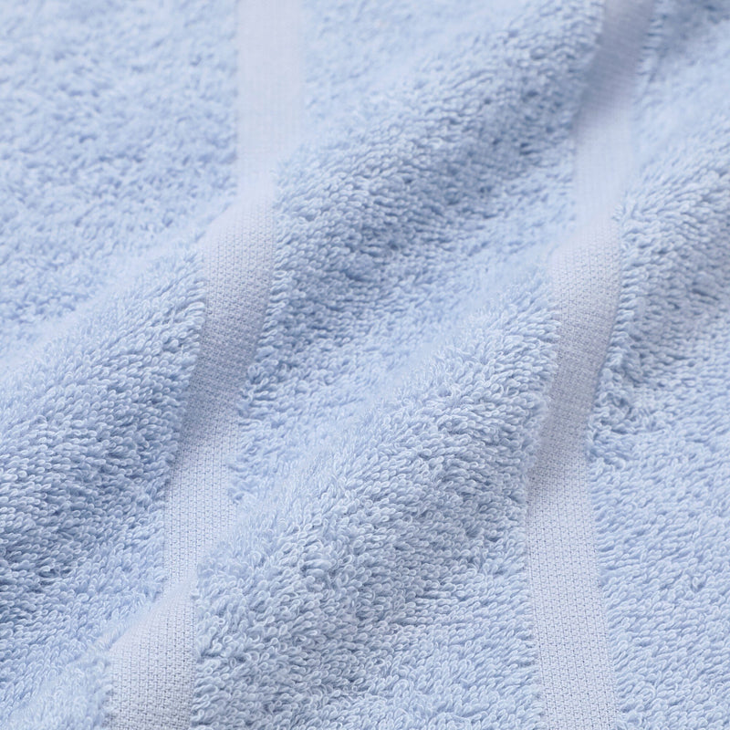 Vale Set Bath Towel Wave  Blue