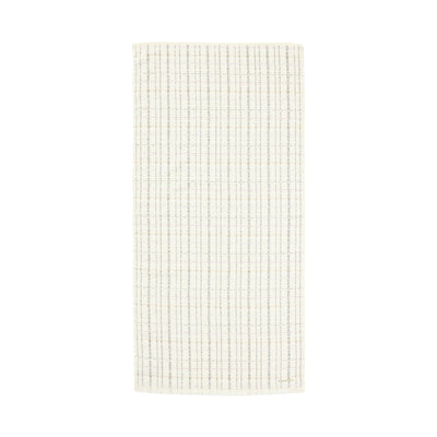 Antibacterial and deodorizing tweed pattern bath towel, white