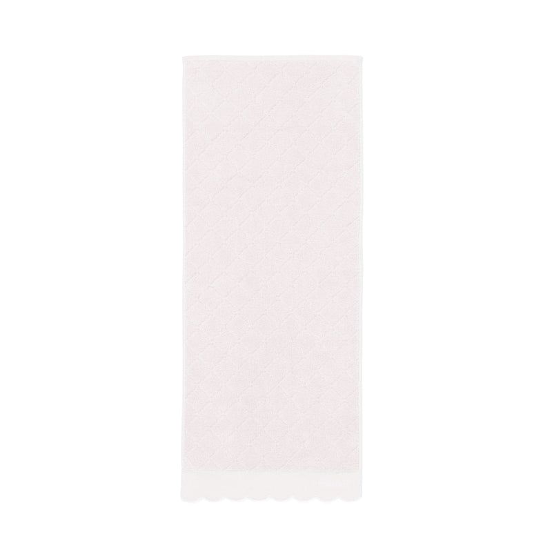 Antibacterial And Deodorizing Quilt Scallop Face Towel, Pink