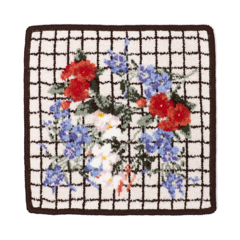 Chenille Handkerchief Towel Flower Bouquet