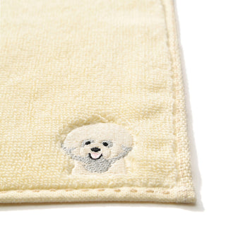 比熊犬 抗菌除臭手帕毛巾