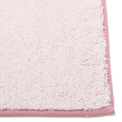 Mini Bath Towel Plain  Pink