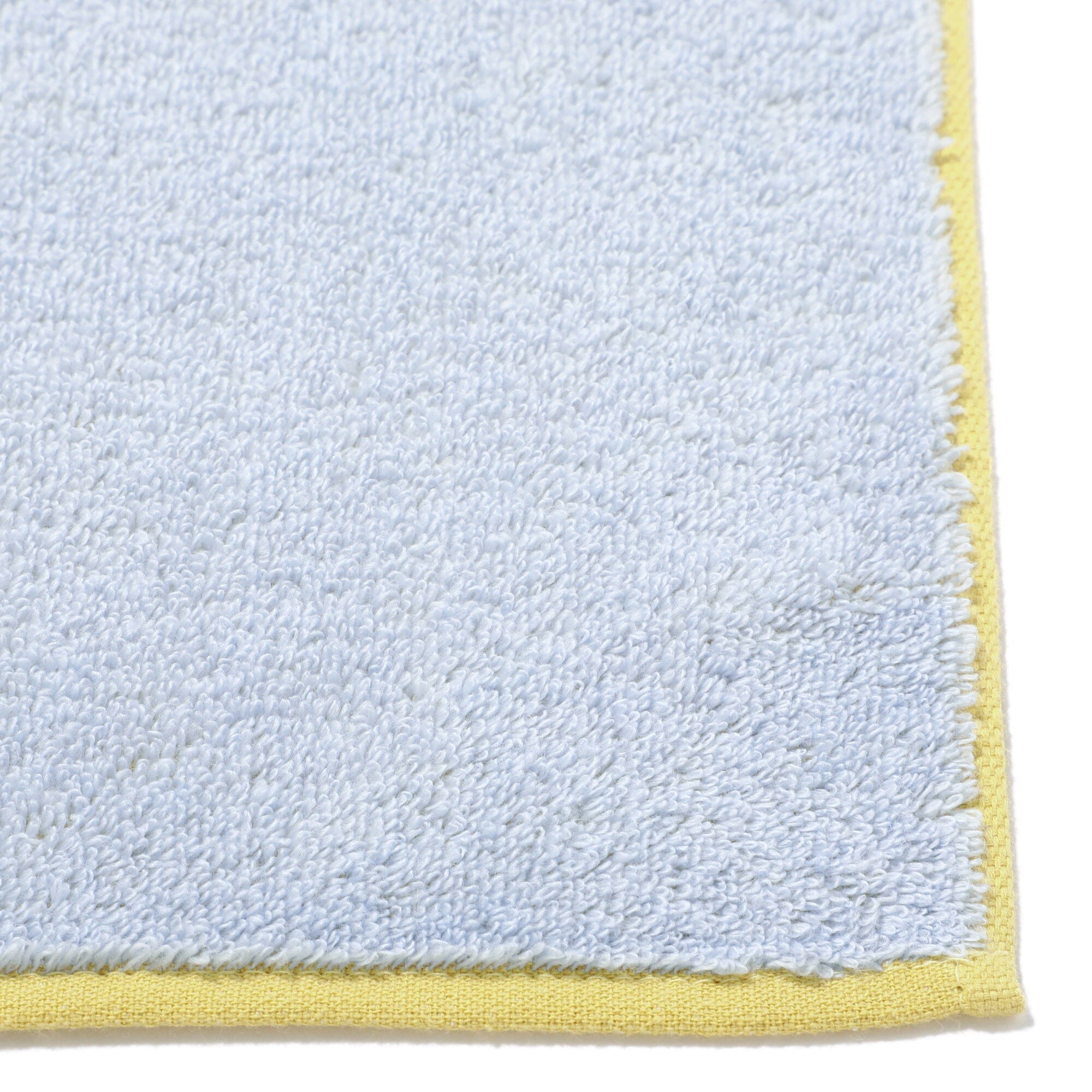 Mini Bath Towel Plain  Light Blue
