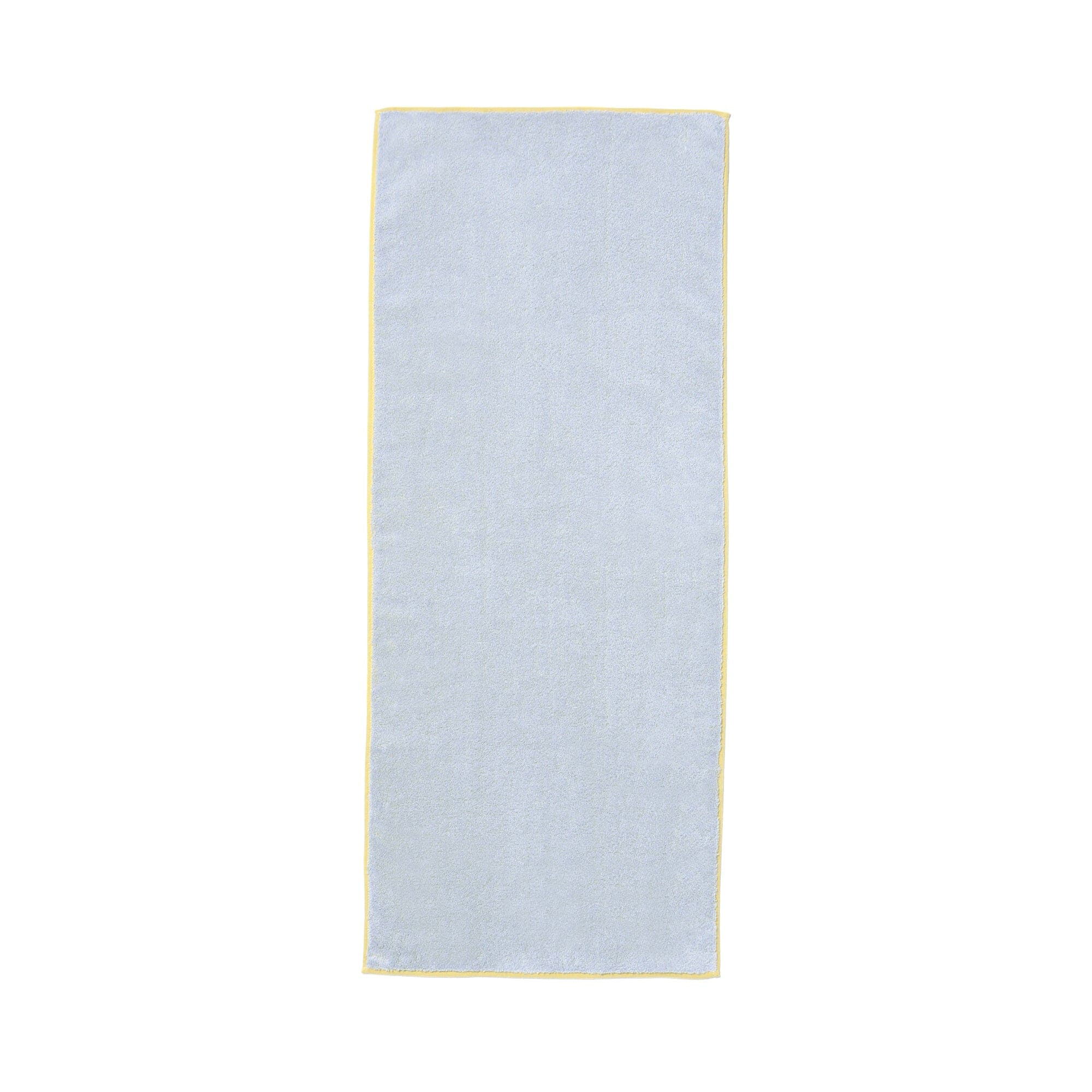 Mini Bath Towel Plain  Light Blue