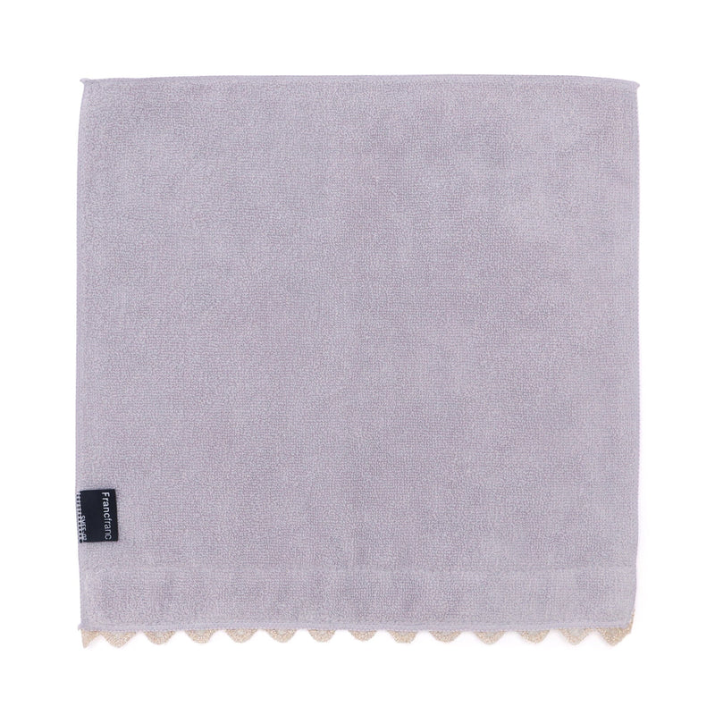 Ballot Antibacterial and Deodorizing Handkerchief Modern Lace Purple