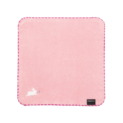 Ballot Antibacterial and Deodorizing Handkerchief Rabbit  Pink