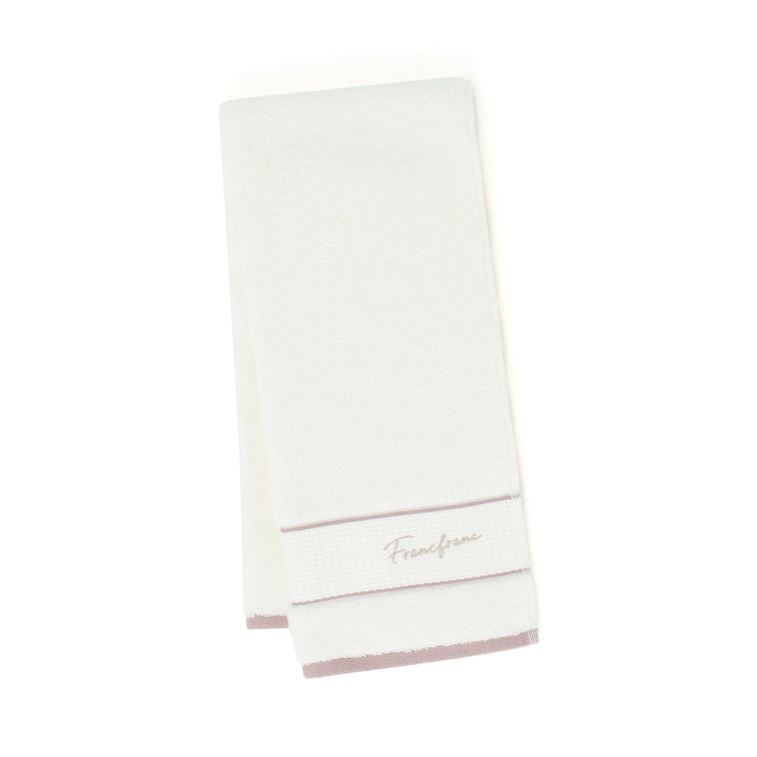 Basic Logo Face Towel White – Francfranc Hong Kong