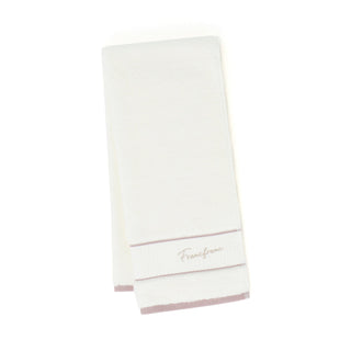 Basic Logo  Face Towel  White