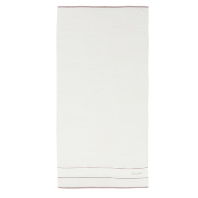 Basic Logo  Bath Towel  White
