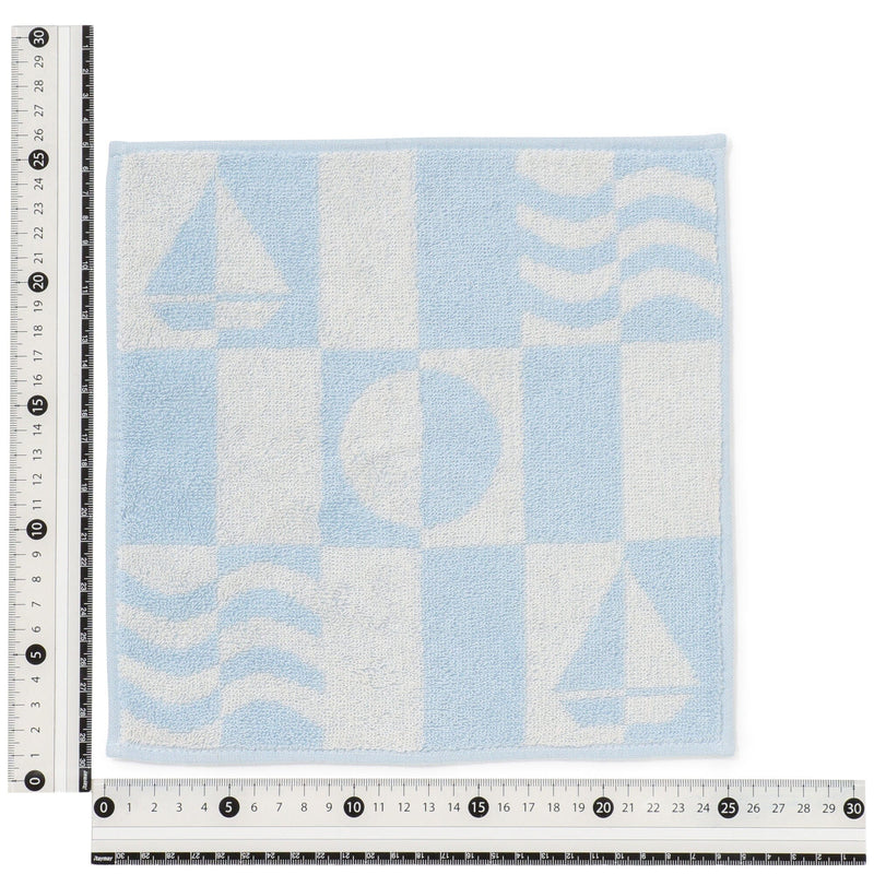 Ballot Antibacterial Deodorizing Handkerchief Yacht Light Blue