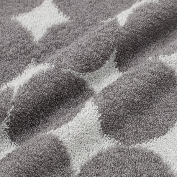 Vale Set Face Towel Dot Gray